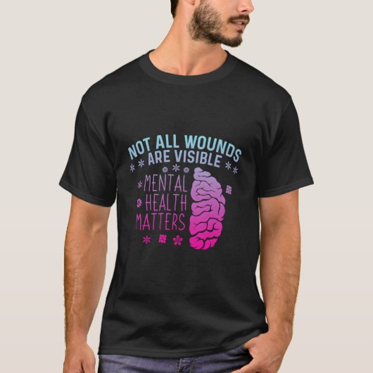 緑のリボンすべての傷が表示されない Tシャツ (正面)