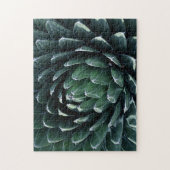 緑のリュウゼツラン ジグソーパズル (縦)