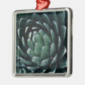 緑のリュウゼツラン メタルオーナメント (左)