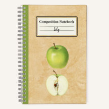 緑のリンゴと半分の組パーソナライズされた成