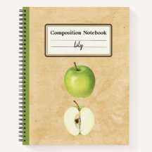 緑のリンゴと半分の組パーソナライズされた成