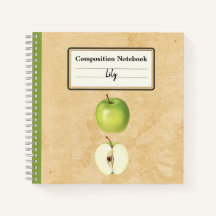 緑のリンゴと半分の組パーソナライズされた成