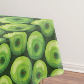 緑のリンゴの模様 テーブルクロス (インサイチュ)