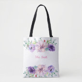 緑のリースと献身的なトートバッグ トートバッグ (正面)