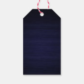 緑のリースサンフラワーズ秋ブライダルシャワー ギフトタグ (裏面)