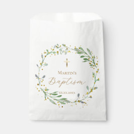 緑のリースバプテスマ フェイバーバッグ