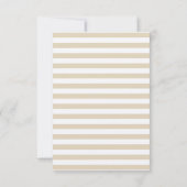 緑のリース水彩 |ベビーシャワー招待状 招待状 (裏面)