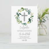 緑のリース確認 招待状 (スタンド正面)