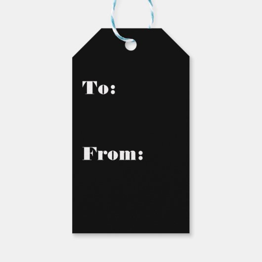 緑のレインボーダニストローアのクリスマス冬 ギフトタグ (裏面)