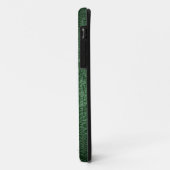 緑のレザールックのモノグラムのなiPhone 5 Case-Mate iPhoneケース (裏面/左)