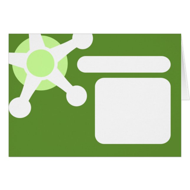 緑のレトロなジャックス。 (正面横)