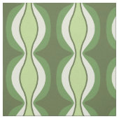 緑のレトロの代表団の生地 ファブリック (見本)