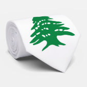 緑のレバノンのヒマラヤスギ木 ネクタイ (ロール)