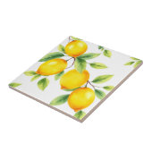 緑のレモン入り水離れ色 タイル (側面)