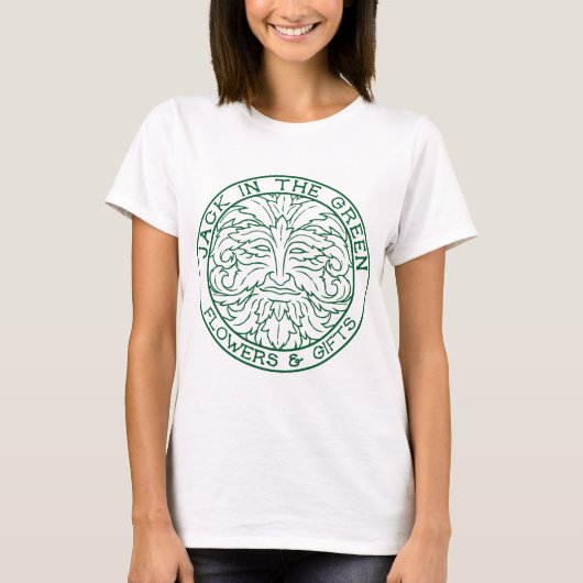 緑のロゴのジャック Tシャツ (正面)