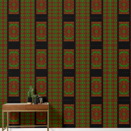 緑のワイルドフラワー（赤） 壁紙