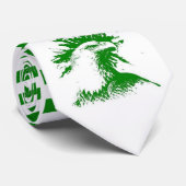 緑のワシのタイ ネクタイ (ロール)