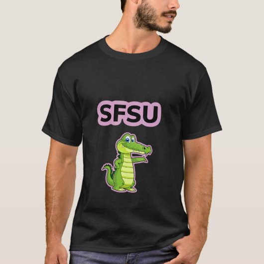 緑のワニ Tシャツ (正面)