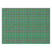 緑のヴィンテージのクリスマスの格子縞のテーブルクロス テーブルクロス (正面(横))