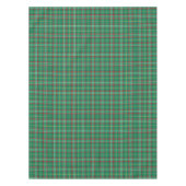 緑のヴィンテージのクリスマスの格子縞のテーブルクロス テーブルクロス (正面)