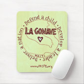 緑のヴィンテージOKIPEのマウスパッド マウスパッド (マウス)