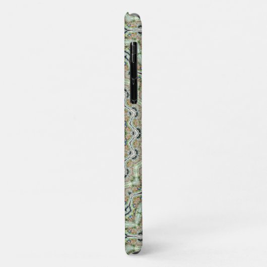 緑の万華鏡 Case-Mate iPhoneケース (裏面/左)
