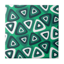 緑の三角形のパターン