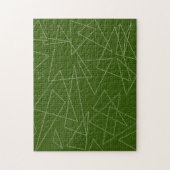 緑の三角形 ジグソーパズル (縦)