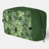 緑の上の葉神経植物の花柄 ドップキット (右コーナー)