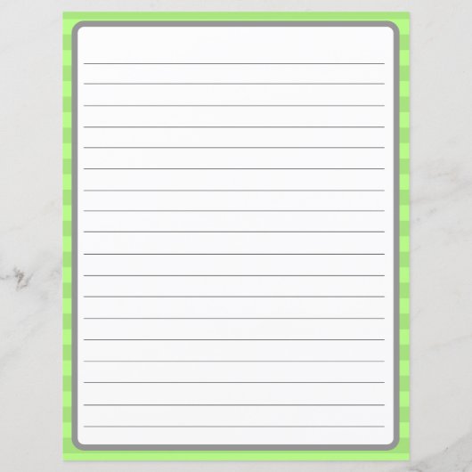 緑の下宿人の並んだ紙にハッピーグレーの猫が (裏面)