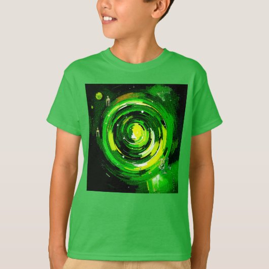 緑の世界 Tシャツ (正面)