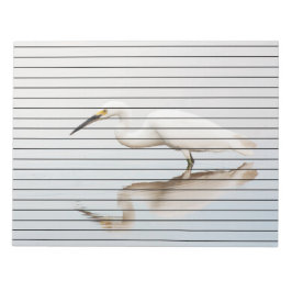 緑の丘の上の池 ノートパッド