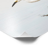 緑の丘の上の池 フォトプリント            (角)