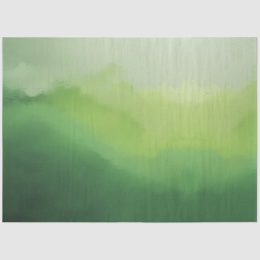 緑の丘の下の沈黙 薄葉紙 (正面)