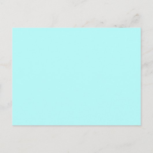 緑の丘の動く発表 案内ポストカード (裏面)