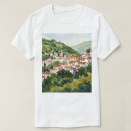 緑の丘の街 Tシャツ
