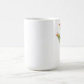 緑の両生類の樹齢カエル コーヒーマグカップ (中央)