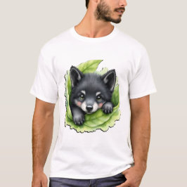 緑の中の子狼: Tシャツ