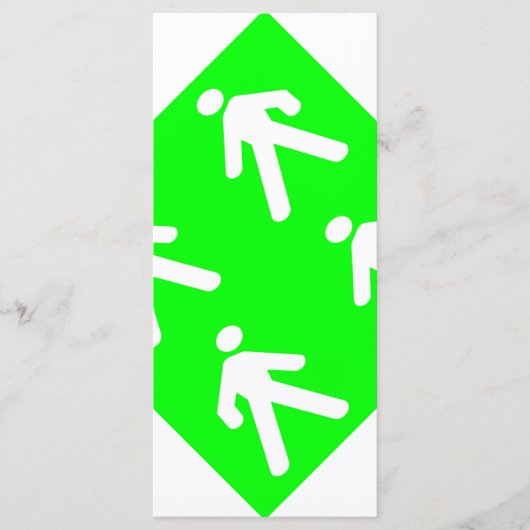 緑の中を歩く メニュー (正面)