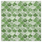 緑の人魚はかりで測 ファブリック (見本)