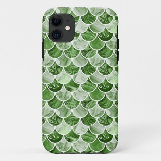 緑の人魚はかりで測 Case-Mate iPhoneケース (裏面)