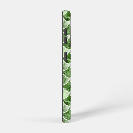 緑の人魚はかりで測 SAMSUNG GALAXYケース (右側面)