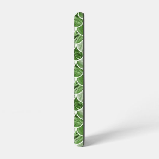 緑の人魚はかりで測 SAMSUNG GALAXYケース (左側面)