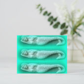 緑の人魚トリオ ポストカード (スタンド正面)