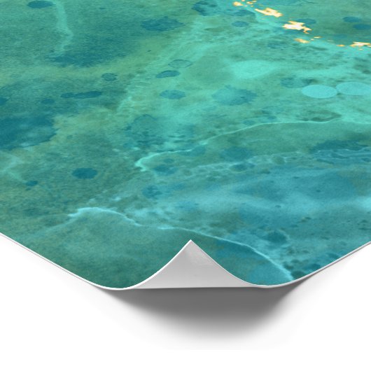 緑の人魚 ポスター (角)