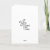 緑の休日 シーズンカード (裏面)