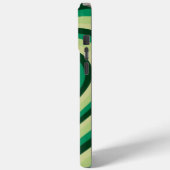 緑の催眠ハートラブパターン Case-Mate iPhoneケース (裏面 / 左)