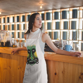 緑の儀式のトライバル スタンダードエプロン