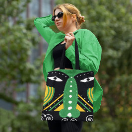 緑の儀式部族 トートバッグ