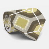 緑の六角形 ネクタイ (ロール)